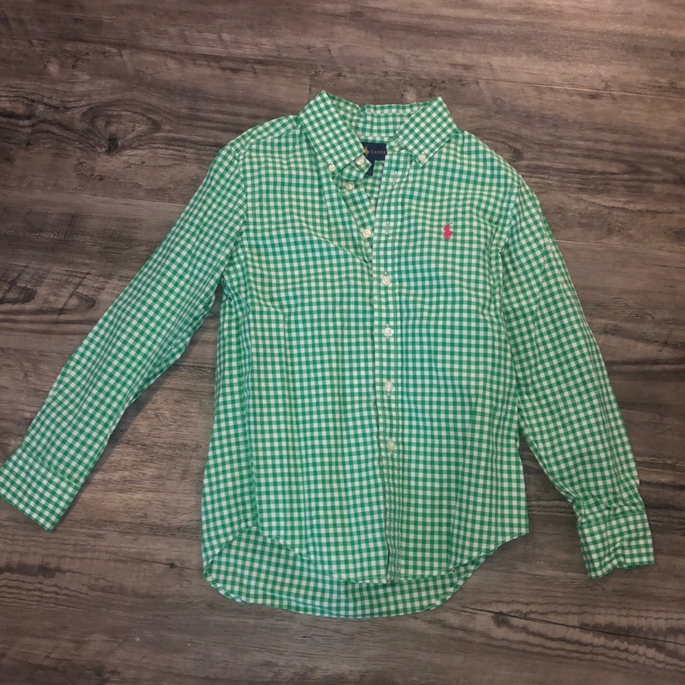 Boys Polo button down size small